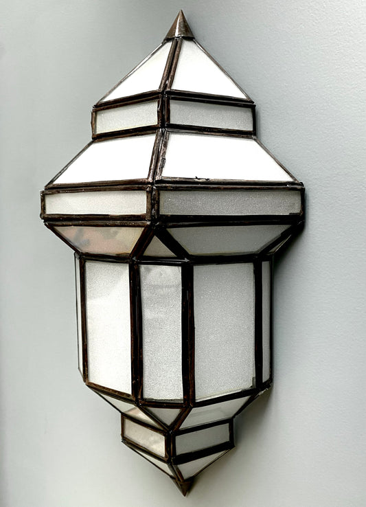 Applique murale en verre