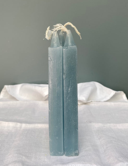 Lot de 4 bougies carrées