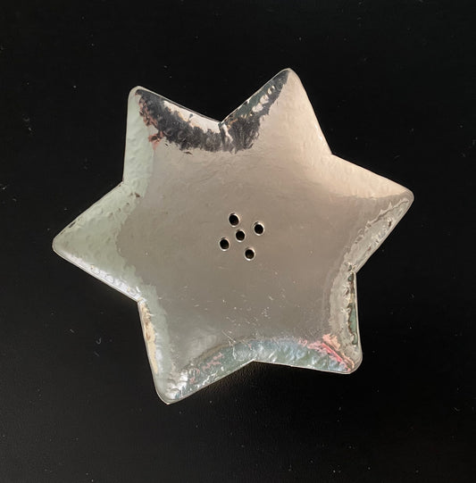 Porte-savon martelé