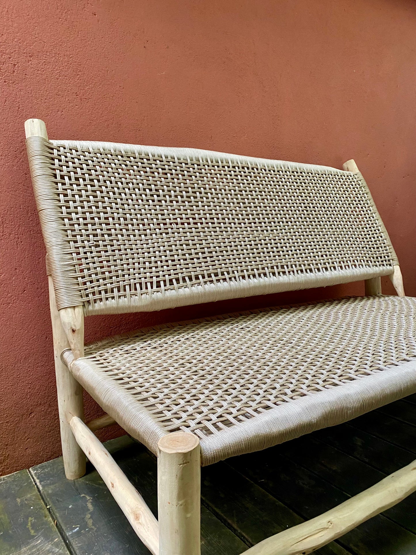 Banc extérieur en bois