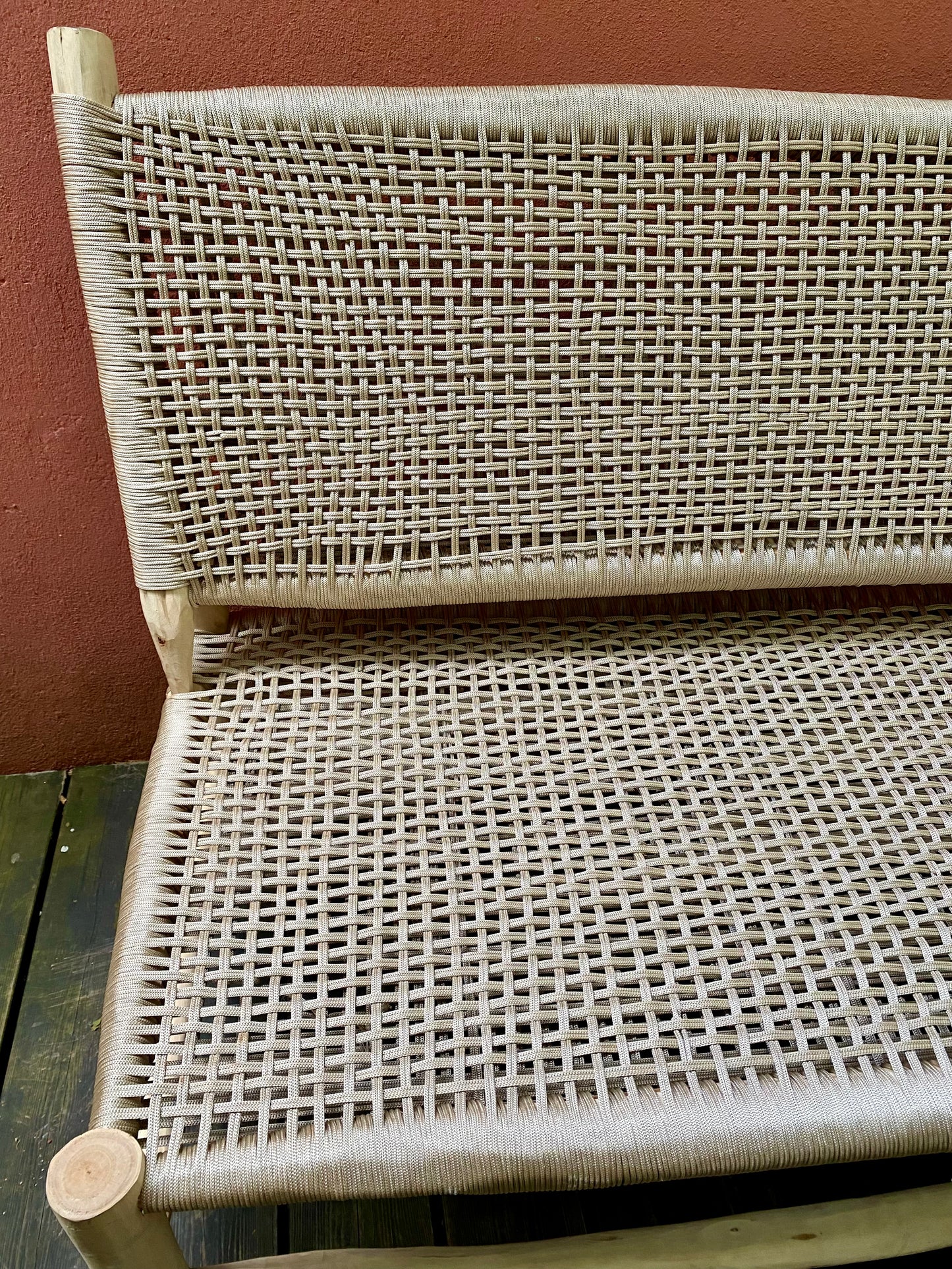 Banc extérieur en bois