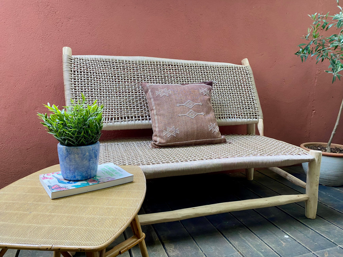 Banc extérieur en bois