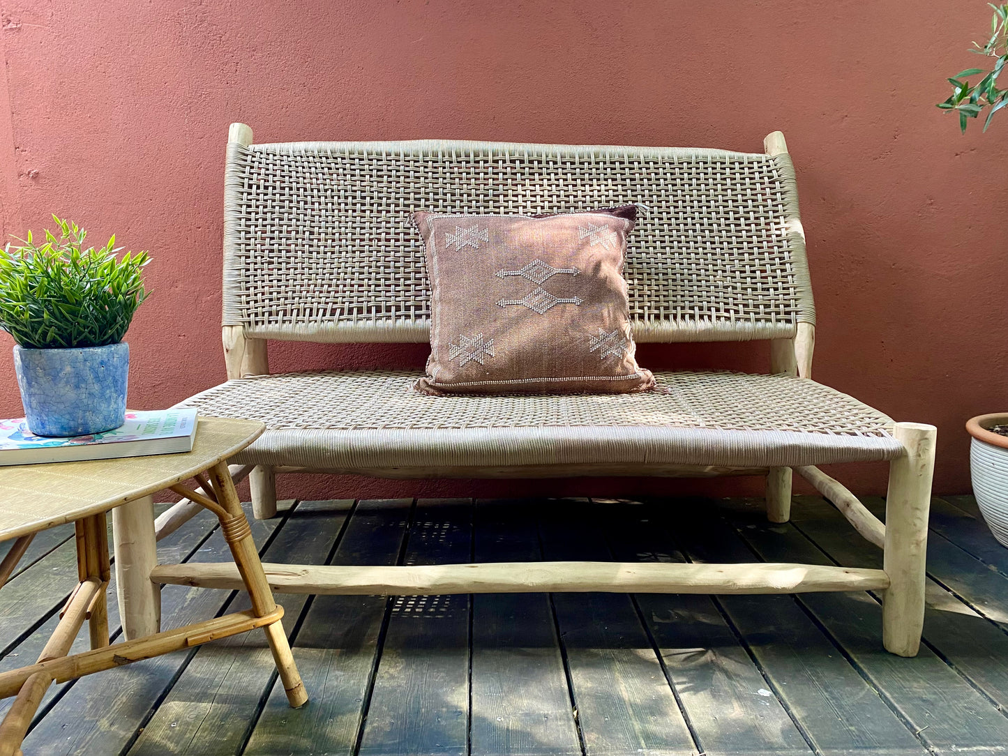 Banc extérieur en bois