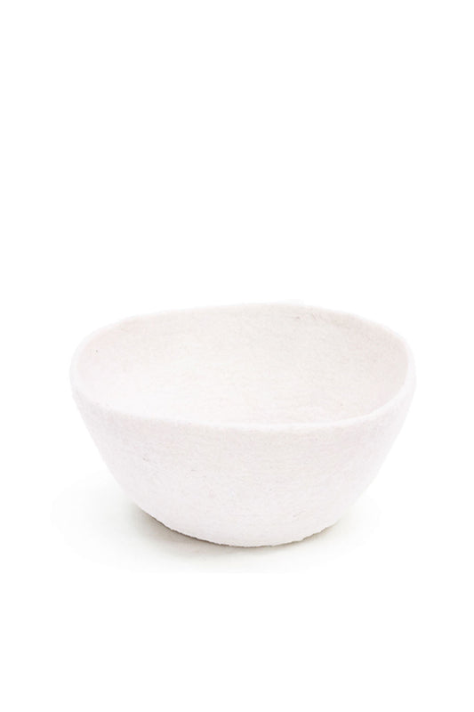 Corbeille en feutre de laine