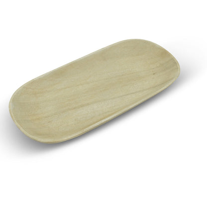 Plateau en acacia blond