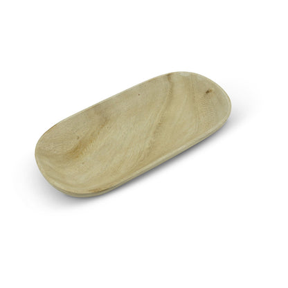 Plateau en acacia blond