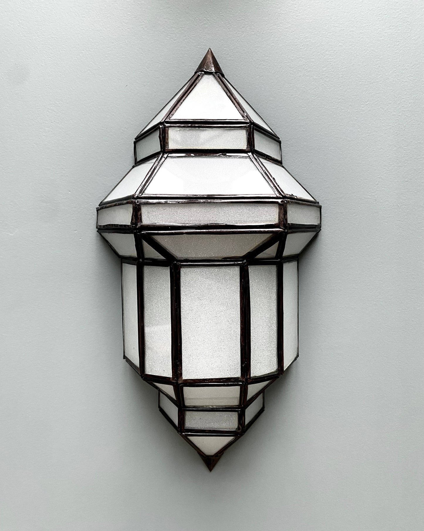 Applique murale en verre