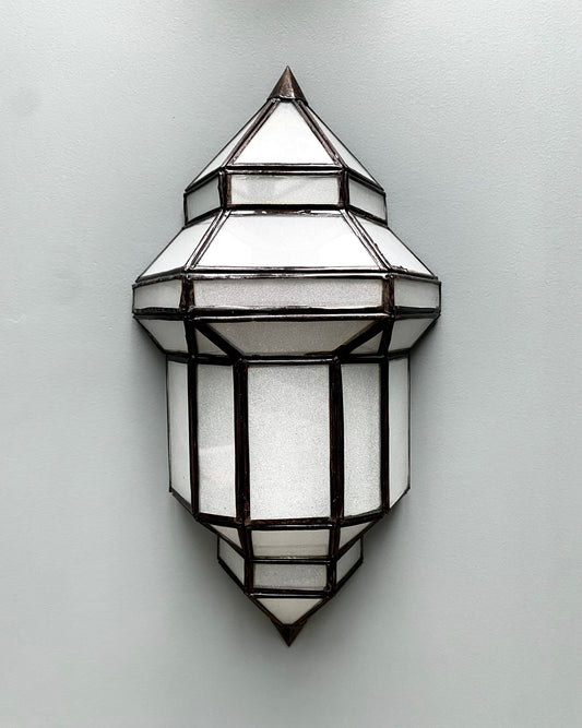 Applique murale en verre