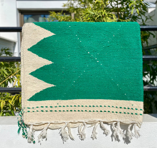 Tapis Kilim - vert