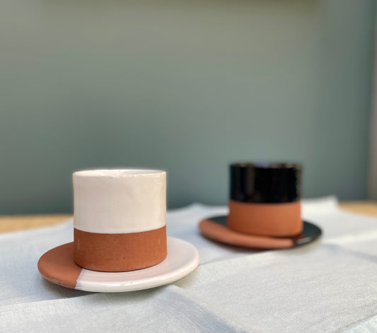 Tasse à café en céramique - sans anse