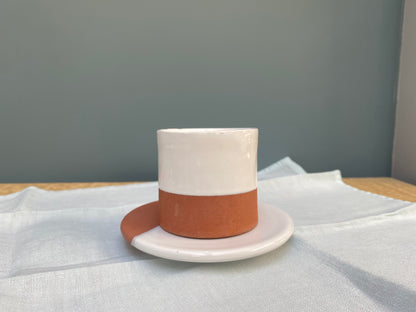 Tasse à café en céramique - sans anse