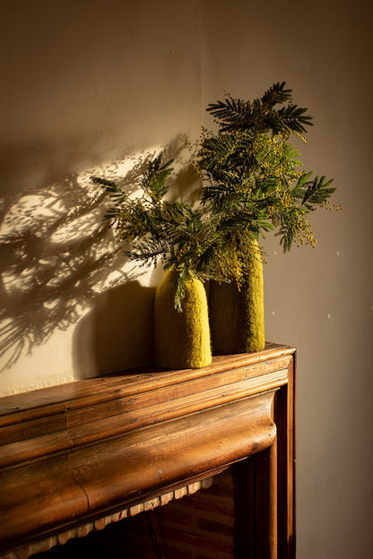 Cache vase cloche uni