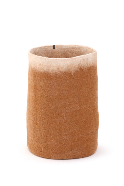 Panier de rangement bicolore
