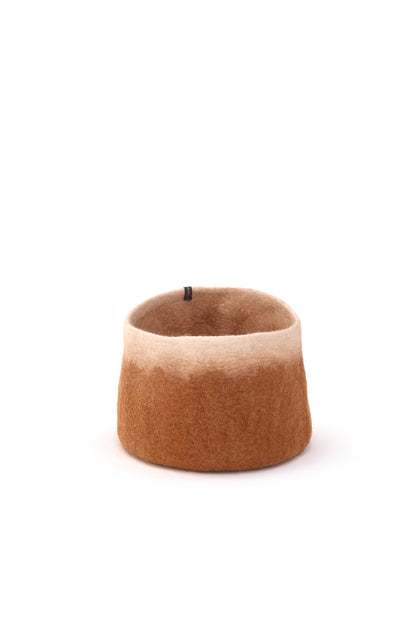 Panier de rangement bicolore
