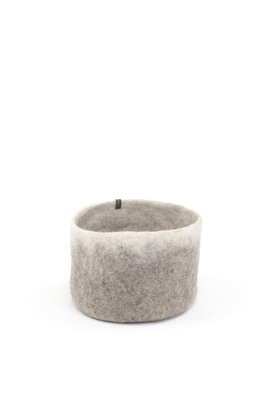 Panier de rangement bicolore