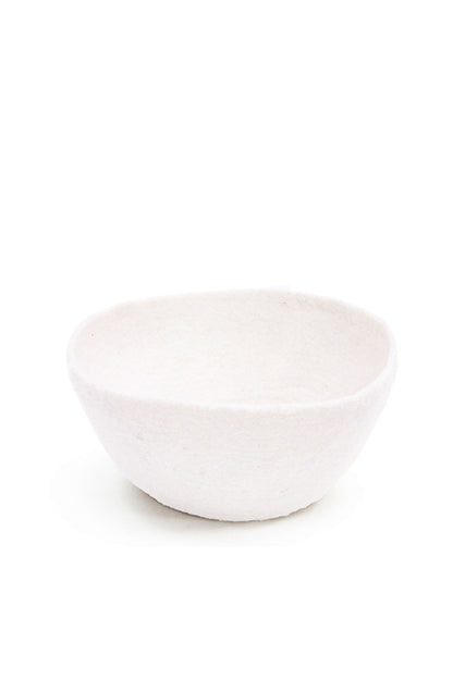 Corbeille en feutre de laine