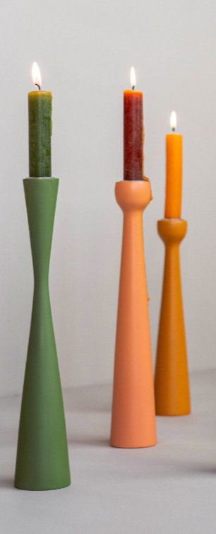 Bougeoir en bois